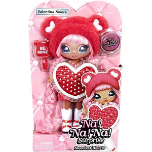 NEW NaNaNa Surprise Sweetest Hearts Series "VALENTINA MOORE" 7.5" Doll